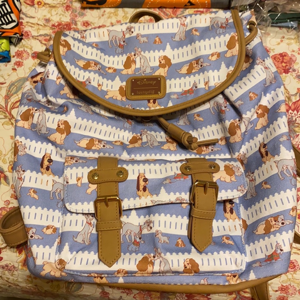 Disney Loungefly Lady and the Tramp rucksack